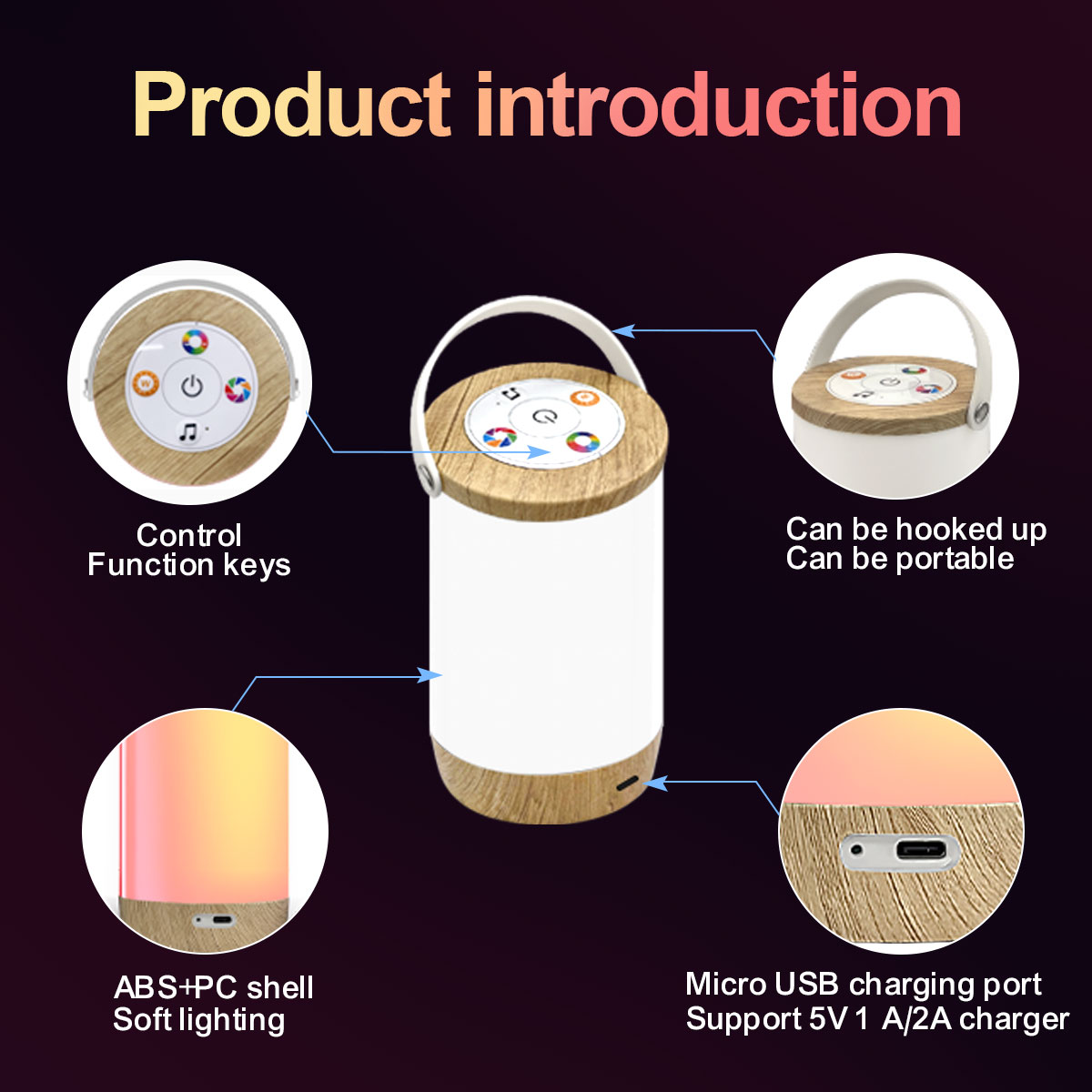 HCP030 手提氛围灯